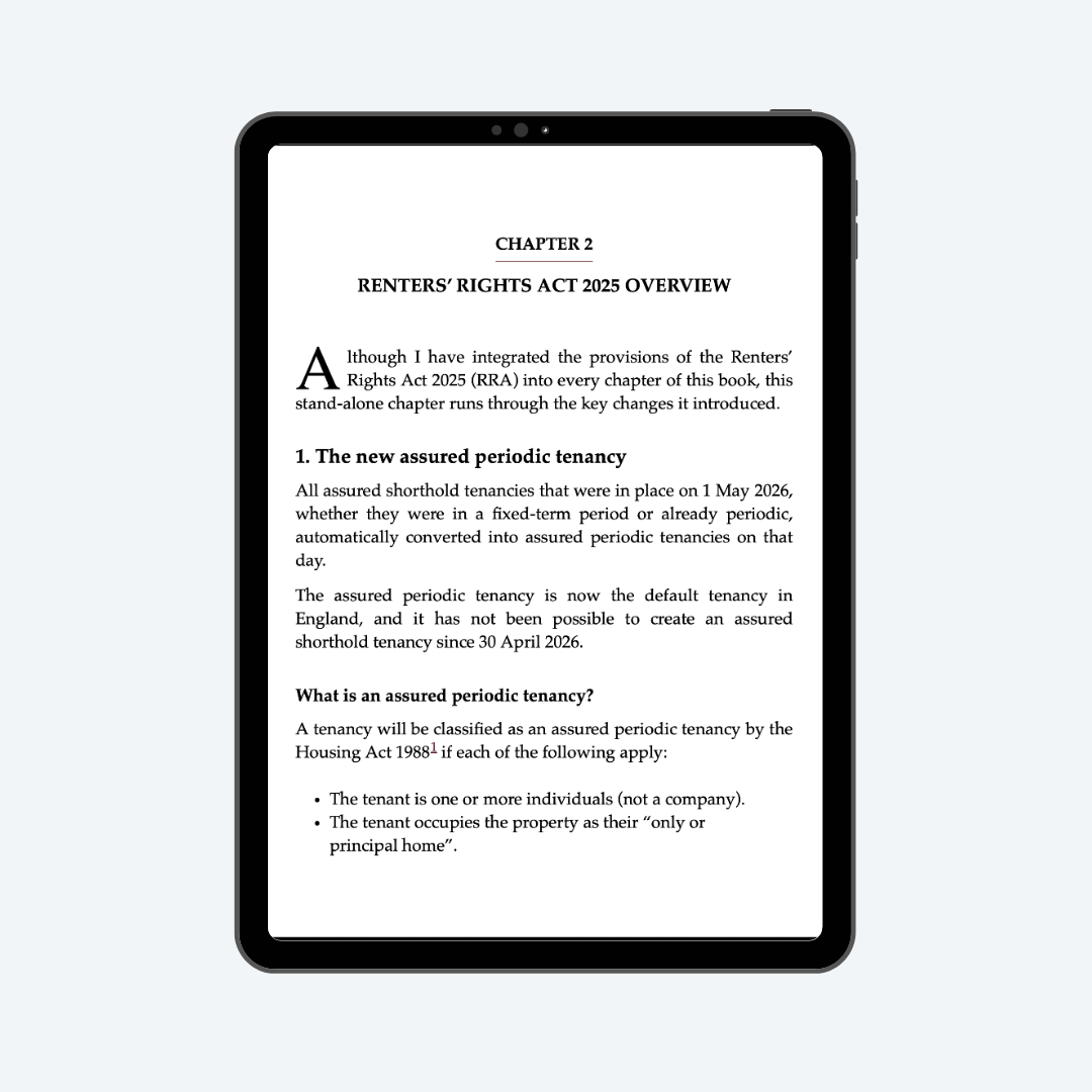 The Good Landlord Handbook, Ebook