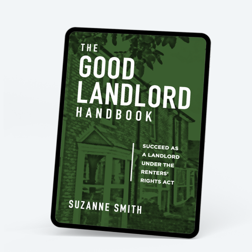 The Good Landlord Handbook on an ipad